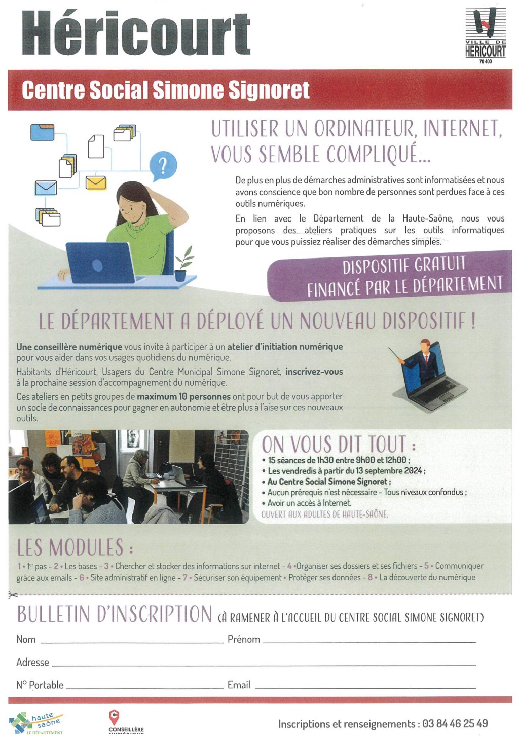 ATELIER NUMERIQUE 2024-2025