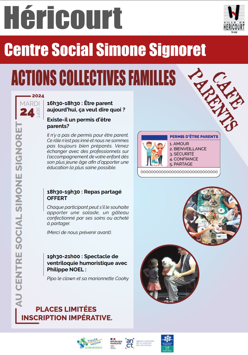 Plaquette des actions collectives famille 2024-2025