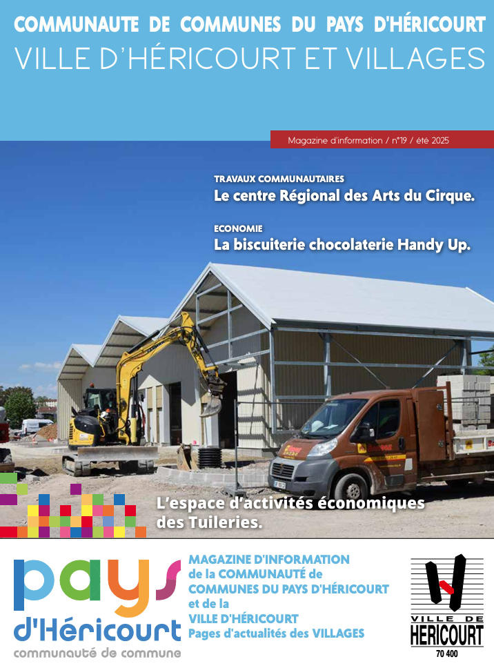 Pays d'Héricourt, Magazine d'informations - Automne 2025